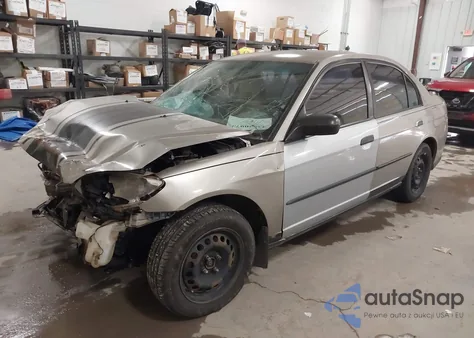 2004 Honda Civic Lx z USA, uszkodzony, nr VIN 2HGES16524H636009